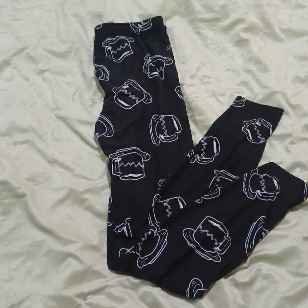 Let's Have Coffee Leggings - Picture 4 of 4